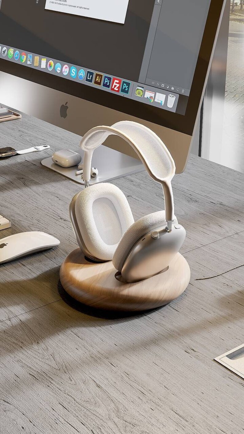Black Airpods Max Charging Stand Designed Specifically for Your Airpods