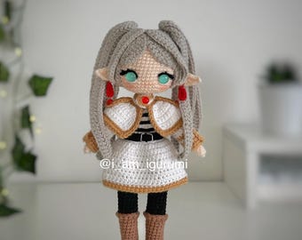 Patrón amigurumi / crochet FRIEREN PDF