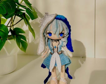 SHOREKEEPER amigurumi pattern pdf (wuthering waves character)