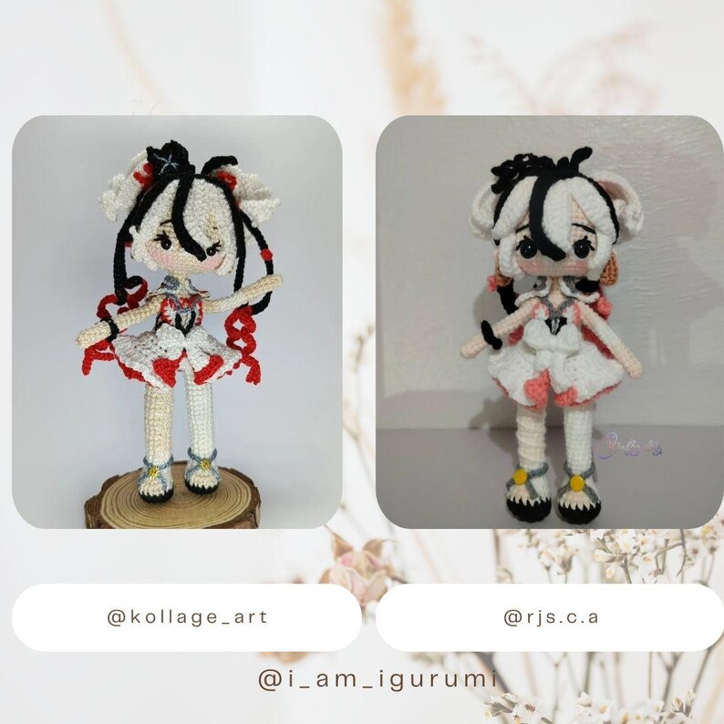 CAMELLYA amigurumi pattern pdf (wuthering waves character) image 5