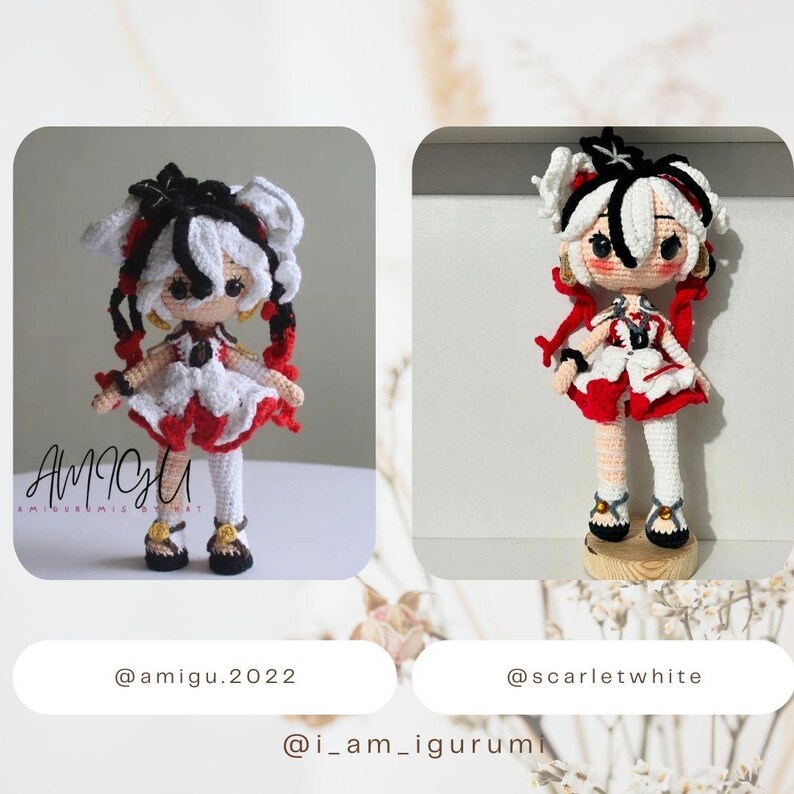 CAMELLYA amigurumi pattern pdf (wuthering waves character) image 6