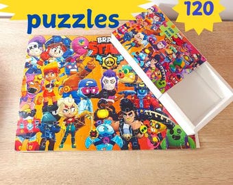 Brawl Stars Puzzles 120 Parts. Puzzles for Brawler. - Etsy