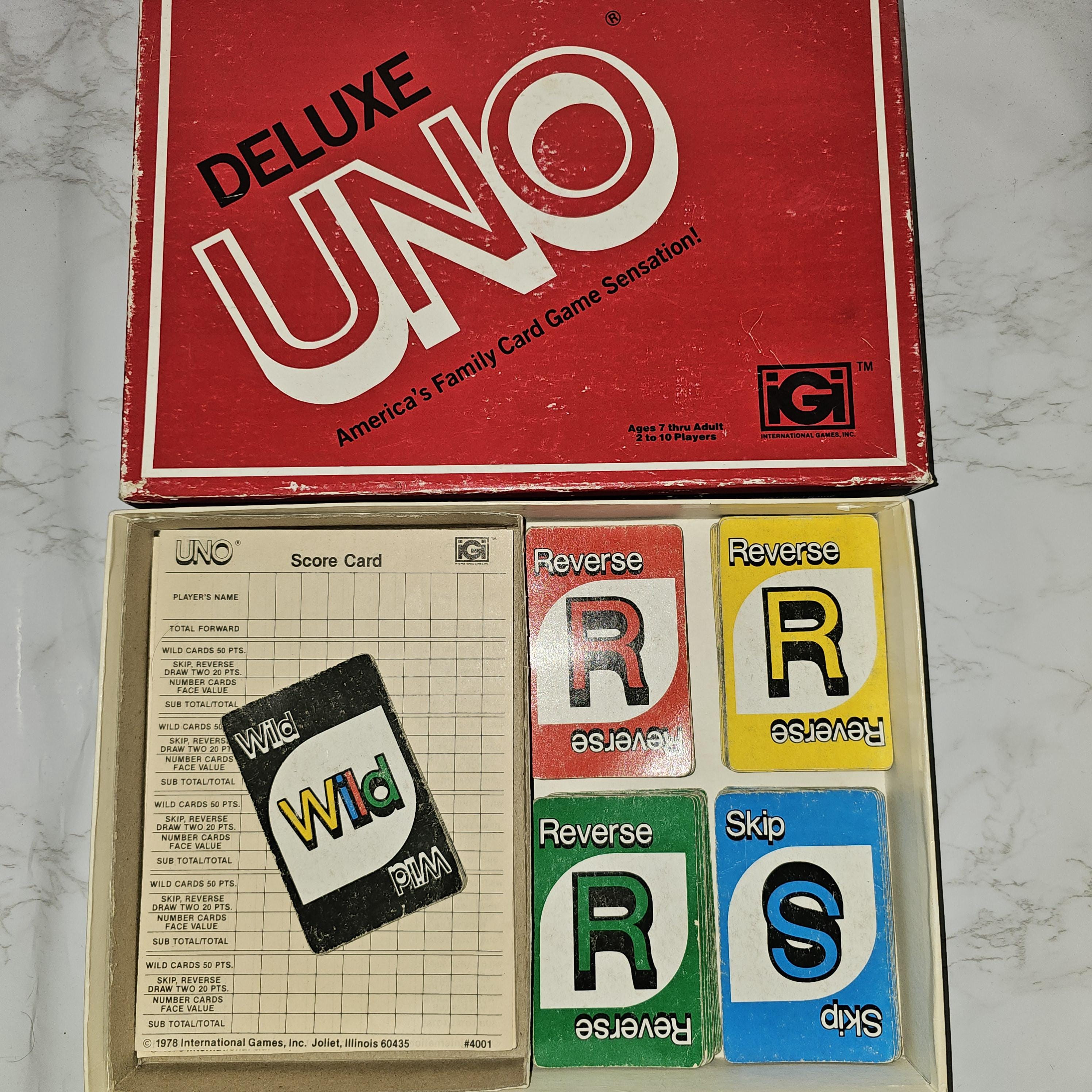 Vintage Uno Cards - Etsy