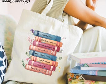 Regalo para amantes de los libros. Regalo personalizado para amantes de los libros. Regalo a medida para amantes de los libros. Ideas de regalo para amantes de los libros. Bolsa de tela para amantes de los libros. Idea de regalo para amantes de los libros.