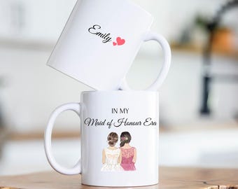 In My Maid of Honour Era Mug. Maid of Honour mug. Maid of Honour Era. Personalised Maid of Honour Mug. Mug In My Maid of Honour Era