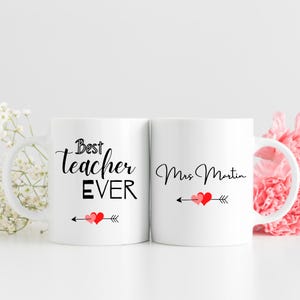 Best Teacher Ever Mug. Teacher Mug. Teacher Gifts. Teacher Appreciation. Mug Best Teacher Ever. Gifts for Teacher. Appreciation mug Teacher