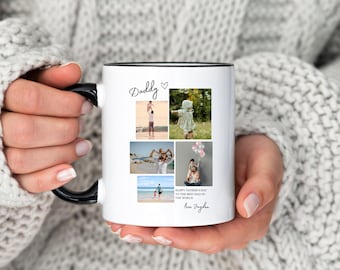 Taza personalizada con foto de papá. Taza con foto de papá. Regalo con foto de papá. Taza con foto de papá. Taza personalizada con foto de papá.