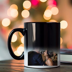 Farbwechsel Becher. Zaubertasse. Heiß und Kalt Tasse. Aktivierte Tasse. Farbwechsel Fototasse. Zauberhafte Foto-Tasse. Heat Sensible Becher