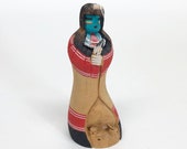 HOPI Kachina Maiden Hano-Mana by Victor Trujillo - Small Katsina Doll