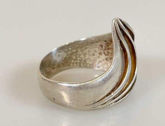 Sterling Modernist Ring - Cresting Wave - Kabana … - image 6