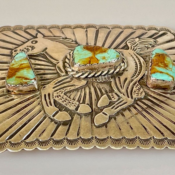 sterling belt buckle