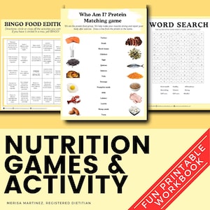 Fun and Educational Nutrition Games & Activities for kids