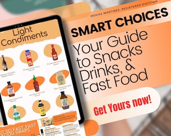Snacks, Drinks and Fast Food Guide Handouts