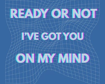 Enzo is Burning | On My Mind | Album Cover Print Poster | Tech House | Wall Art (A4, A3)