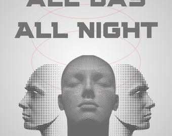 Chris Stussy All Night Long Print | Tech House Wall Art (A4, A3)