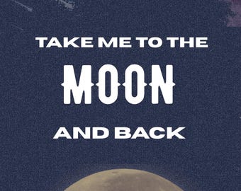 Locklead | Moon | Album Cover Print Poster | Tech House | Wall Art (A4, A3)