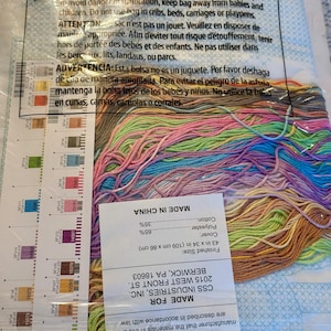 Buy Online Dimensions Baby Hugs Mod Zoo Birth Record Counted Cross Stitch in UAE