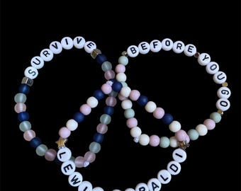 Lewis Capaldi bracelets - 3 pack