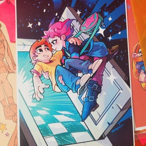 Scott Pilgrim Mini Print