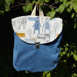 sac à dos à personnaliser prénom maternelle cadeau sac cartable crèche enfant personnalisation personnalisé velours
