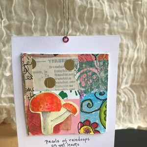 abstract, collage, haiku, poem, poetry, spring