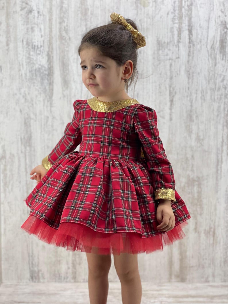 Gulal Red Cotton Frock – Baby Girl Festive Dress (0–12M)