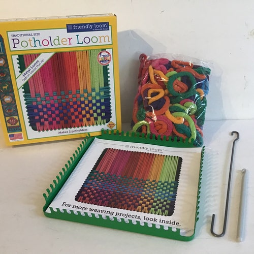 Pot Holder Weaving Loom 7 Basic or Deluxe Kit Etsy