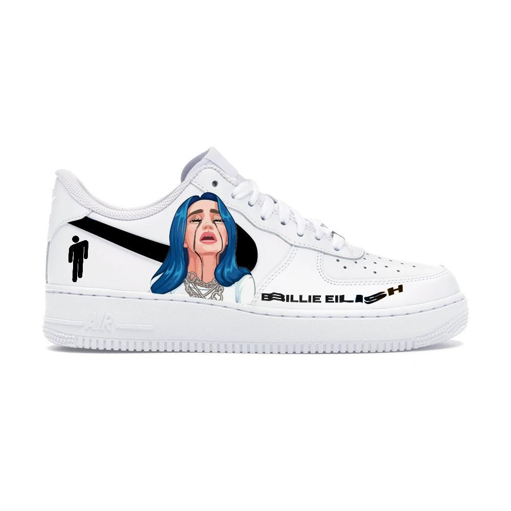 billie eilish custom air forces