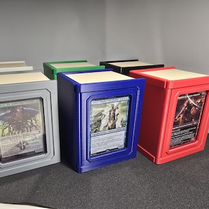 Book Style MTG Deck Box | 3D Printed Commander Card Storage