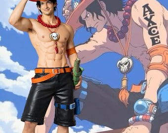 Anime Inspired Leather Shorts for Men, Cosplay Costume Shorts, Black Leather Pirate Style Shorts, Comic Con Outfit, Anime Cosplay Bottoms