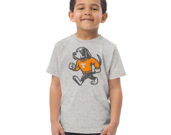 Voluntarios de Tennessee - Mascota retro de Smokey - Camiseta para niño pequeño