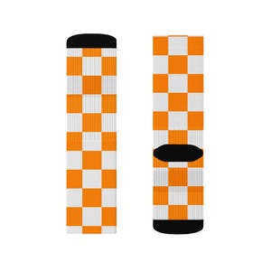 Tennessee Checkerboard - Crew socks