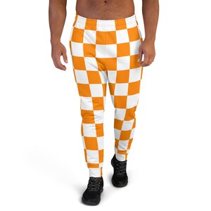 Checkerboard stripe pants hot sale
