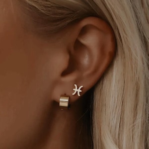 Zodiac Stud Earrings Constellation Stud Zodiac Sign Stud Astrology Symbol Charm Dainty Horoscope Tiny Constellation Stud Celestial Studs