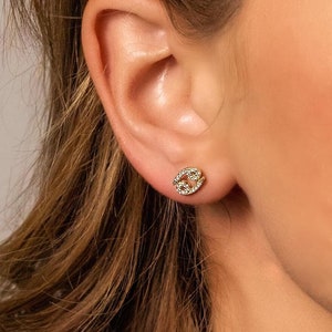 Zodiac Diamond Stud Earrings Constellation Minimal StudZodiac Sign Earrings Astrology Zodiac Symbol Charm Dainty Tiny Constellation Earrings