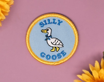 Silly Goose Sew On Patch