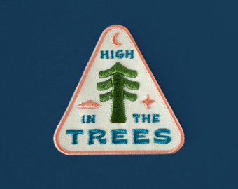 High in the Trees Sew On Patch