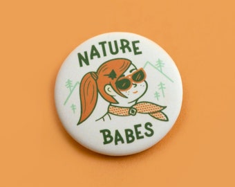 Nature Babes Circle button