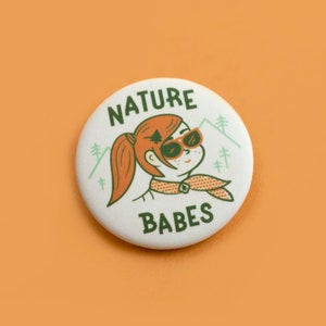 Nature Babes Circle button