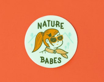 Nature Babes Vinyl Sticker