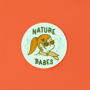 Nature Babes Vinyl Sticker