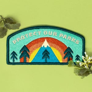 Protect our Parks Nature Iron-on Patch
