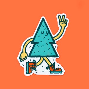 Tree Friend Vinyl Sticker image 1