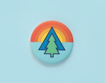 Tree Sunrise button