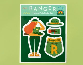 Park Ranger Sticker Set