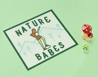 Nature Babes Vinyl Sticker