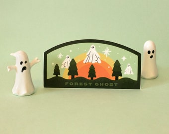 Forest Ghost Sticker