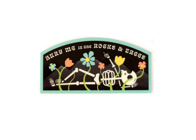 Forest Skeleton Sticker image 4
