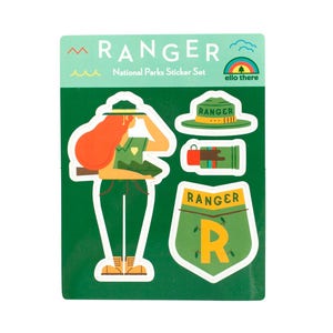 Park Ranger Bike Frame Sticker Park Ranger Sticker Set - Etsy