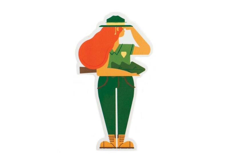 Park Ranger Sticker Set - Etsy